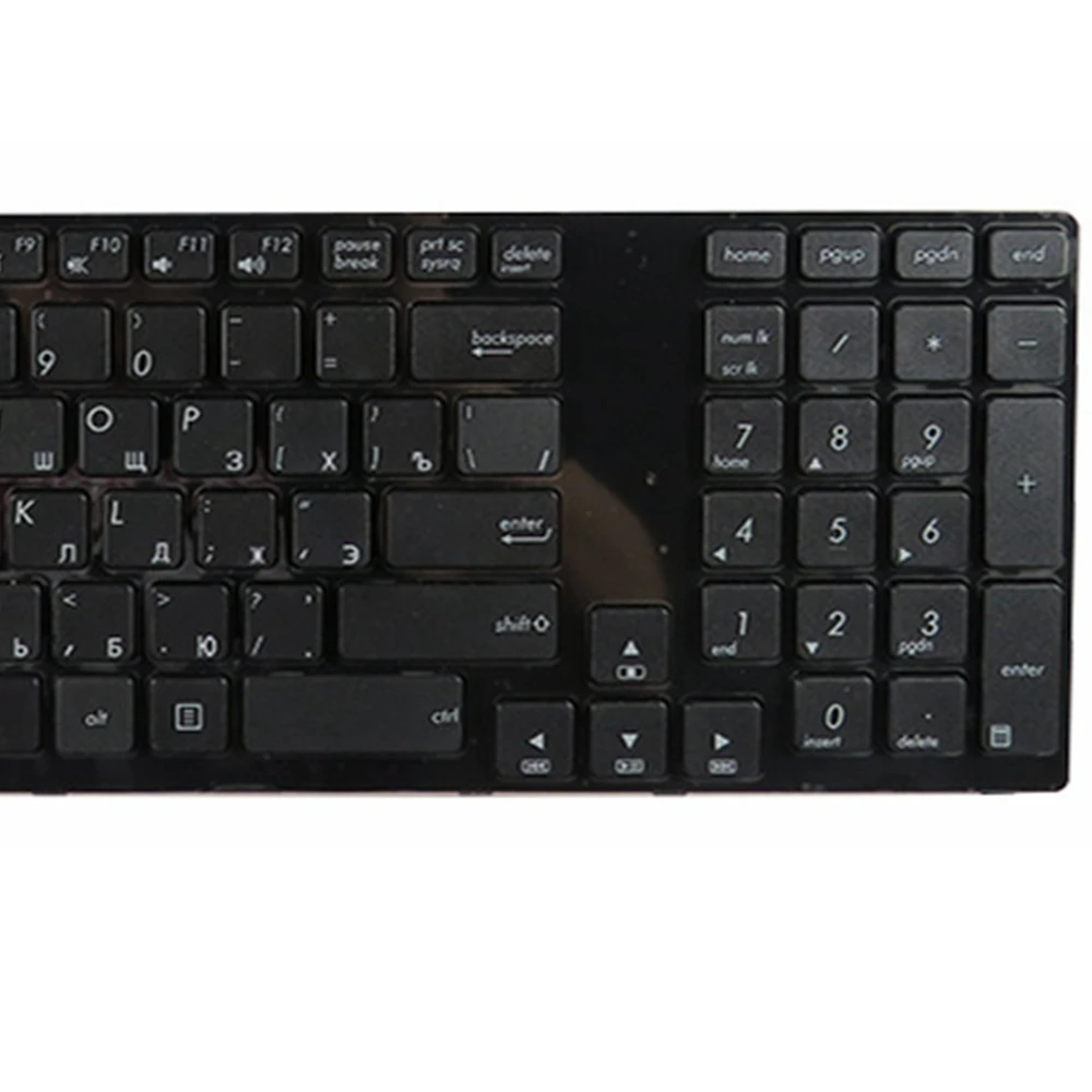 GZEELE Новая Клавиатура RU для ASUS X93 X93S X93SM X93SV 04GN6S1KND00-7 PK130JO1A16 черная Русская версия