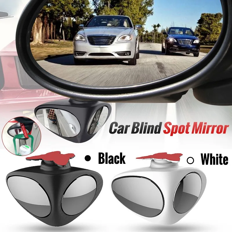 Practical Car Blind Spot Mirror Wide Angle 360 degrees Rotation Adjustable Convex Rear View Front Wheel | Автомобили и мотоциклы