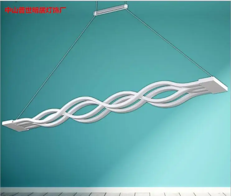 L светодиодная Люстра для ресторана Современная Минималистичная