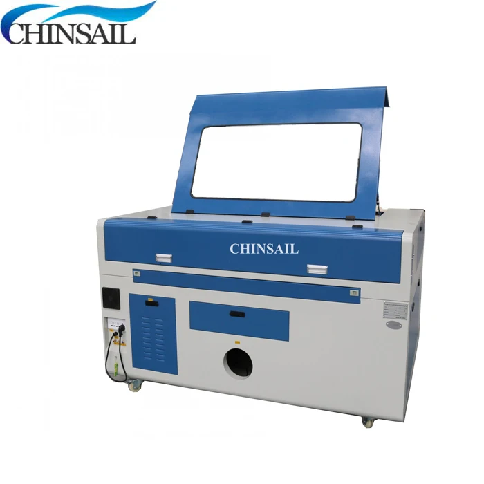 Top quality!! 1290 1390 laser cloth cutting machine with blade table for sale |