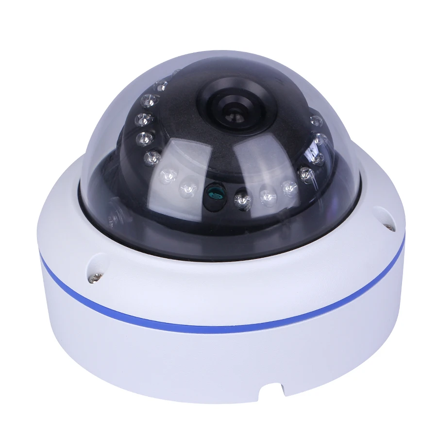 H.265 4MP/3MP/2MP Onvif ip камера Антивандальная купольная 15 шт. светодиодная наблюдения