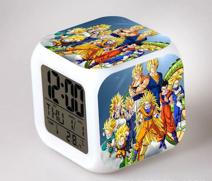 Симпатичные аниме Вегета фигурку Buu Гохан Готен Broli показывают уровень