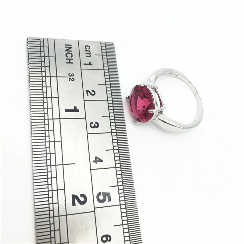 Комплект из колье серёг и кольца серебра 925 пробы | Украшения аксессуары