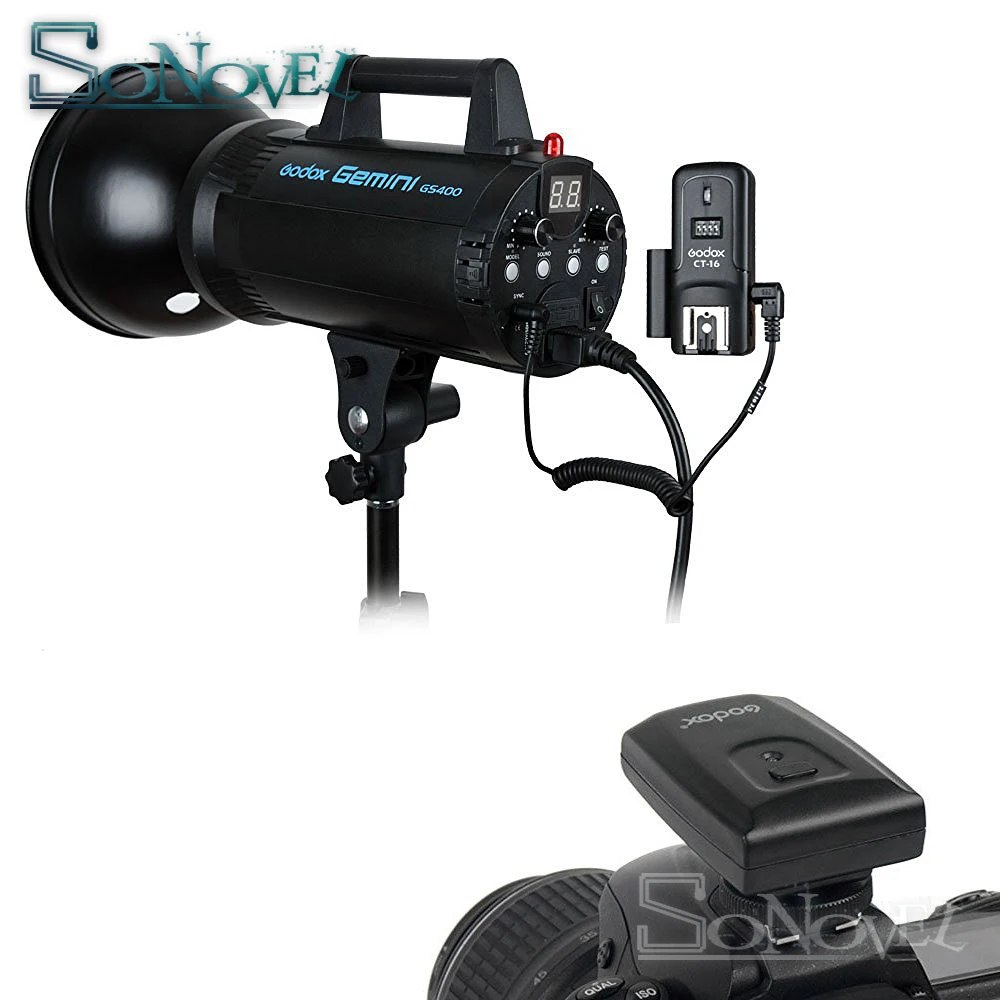 Godox CT-16 16 каналов беспроводной Радио вспышка триггер передатчик+ приемник набор для Canon Nikon Olympus Godox Yongnuo студийная вспышка