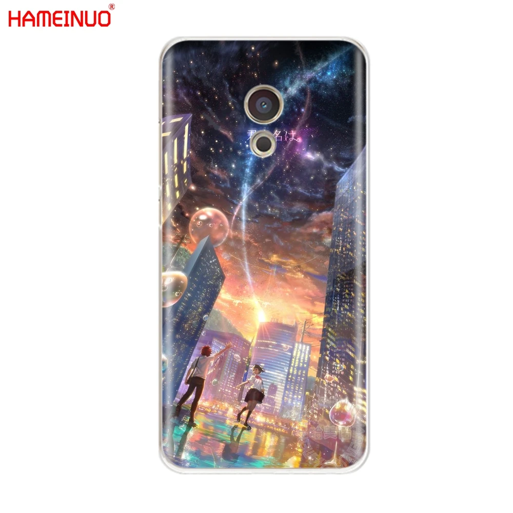 HAMEINUO ваше имя аниме крышка чехол для телефона для Meizu M6 M5 M5S M2 M3 M3S MX4 MX5 MX6 PRO 6 5 U10 U20 note plus - Цвет: 52753