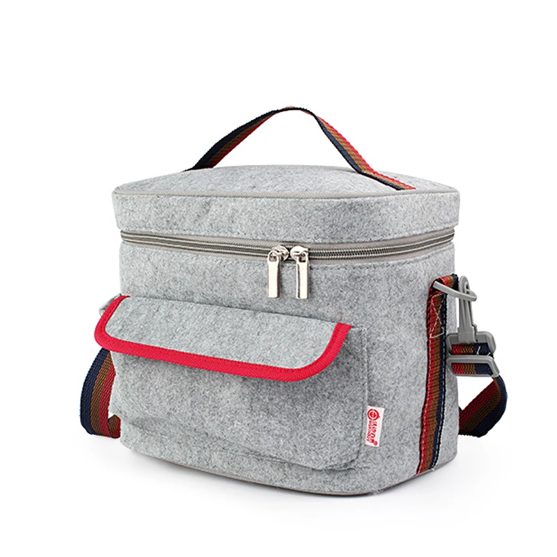 7л войлочная ткань сумки охладители теплоизоляция термо Пикник Ланч бокс крутая