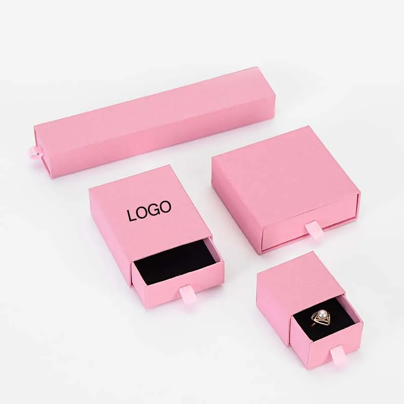 100 шт./лот изготовленные на заказ подарочные коробки для ювелирных изделий