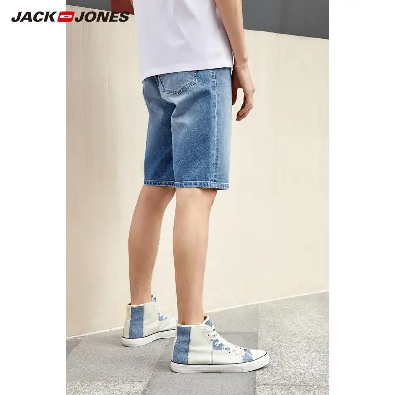 Jack Jones мужские свободные хлопковые джинсовые шорты до колена | 219243504