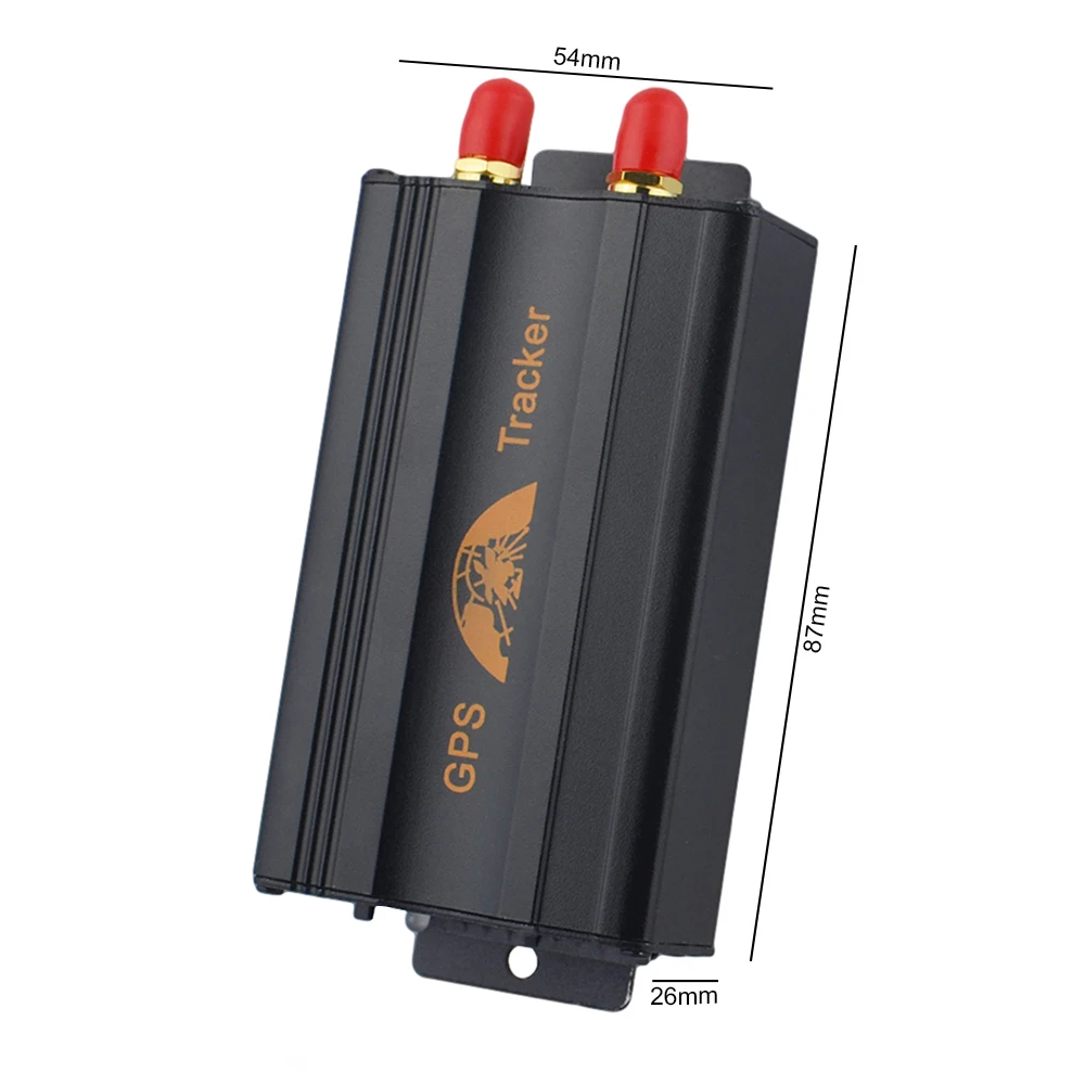 Оригинальный GPS Трекер Coban TK103A + 12 36 в автомобильный трекер с 2 слотами для sim карт