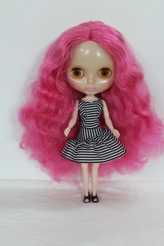 Бесплатная доставка прозрачная кукла сделай сам телесный Блит подарок на день