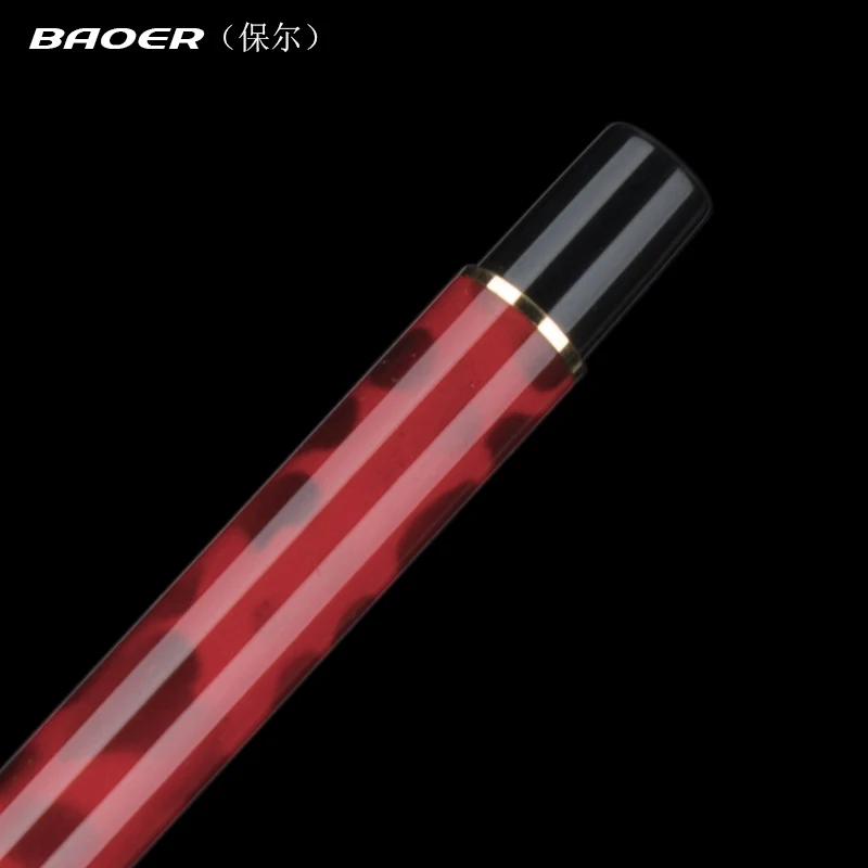 Baoer модная дизайнерская шариковая ручка роскошные школьные принадлежности для
