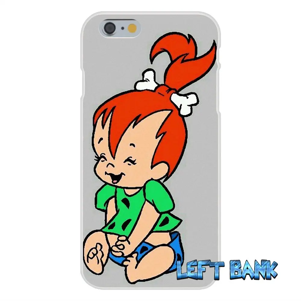 Flinstone галька Мягкий Силиконовый ТПУ Прозрачный чехол для Samsung Galaxy Note 3 4 5 S4 S5 MINI S6 S7