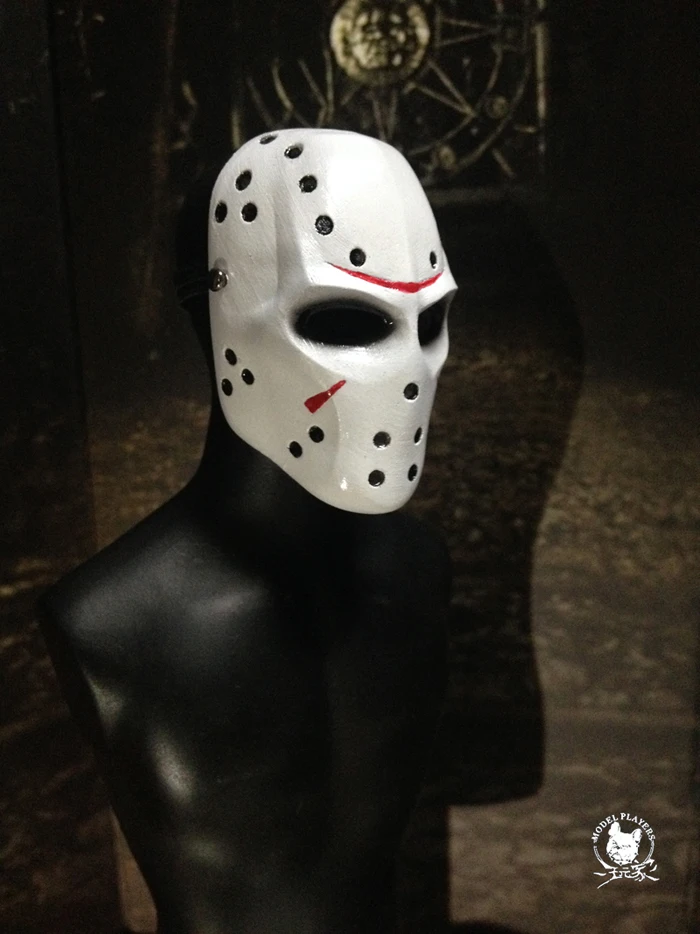 Новая изящная мини маска Джейсона вурхеса в масштабе 1/6 для коллекции фанатов| |