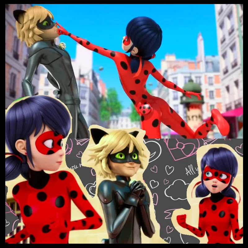 Ladybug Cosplay Costume Girls Women Halloween Kids / Adult Jumpsuits Lycra Zentai + Blinder Bag |