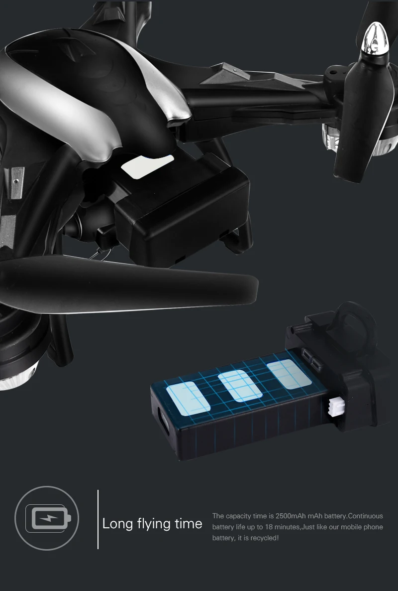 LH-X38G gps Радиоуправляемый Дрон Quadcopter с 1080 P Wi-Fi FPV дальних полет должны следовать меня круг fly режим большой щетка мощность двигателя