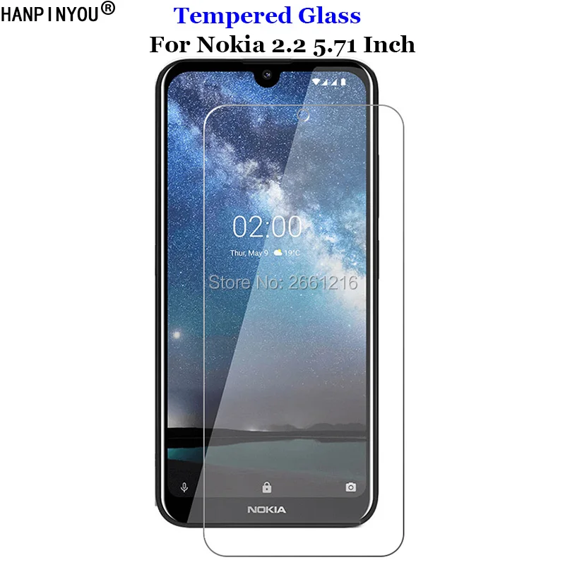 

Для Nokia 2,2 5,71 "закаленное стекло 9H 2.5D Premium Защитная пленка для экрана телефона Nokia 2,2 TA-1179 TA-1183 TA-1188 TA-1191 TA-