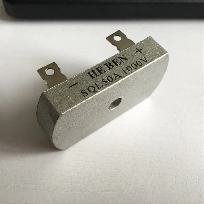 Трехфазный выпрямительный мост 1 шт. выпрямитель SQL50A 1000 В металлический чехол