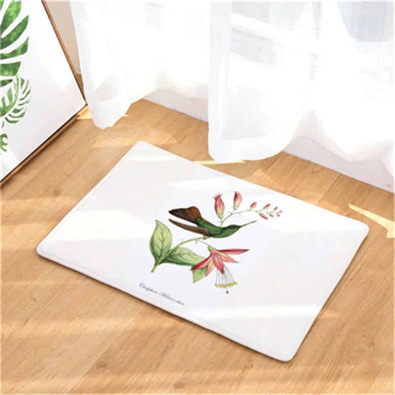 2017 практичные модные милые коврики с принтом птиц прямоугольные для гостиной