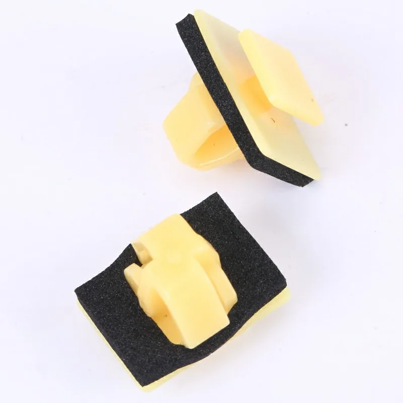 

100x OEM Nylon Rocker Moulding Clip With Sealer Retainer A21064 87758-35000 8775835000 for Accent for Santa Fe for Tiburon