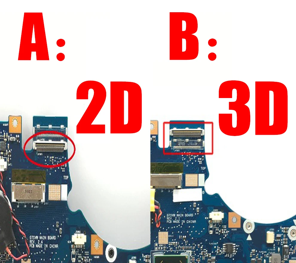 KEFU G75VX 2D/3D для ASUS G75VW G75V G75VX Поддержка 2 dконнектора HM65 Материнская плата для ноутбука тестовая работа оригинальная