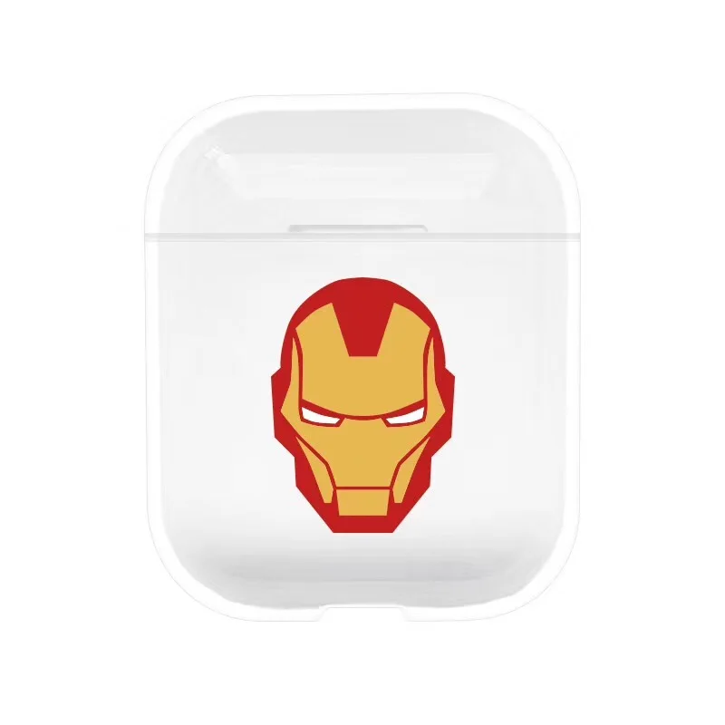 Роскошный чехол для Apple Airpods 1 2 Наушники marvel Железный человек Супермен