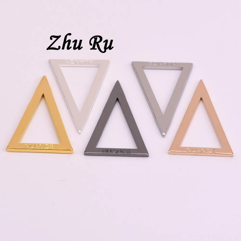 ZHU RU 5 шт./лот 35*20 мм большая треугольная сэндвич вилка Акулий плавник дорожный