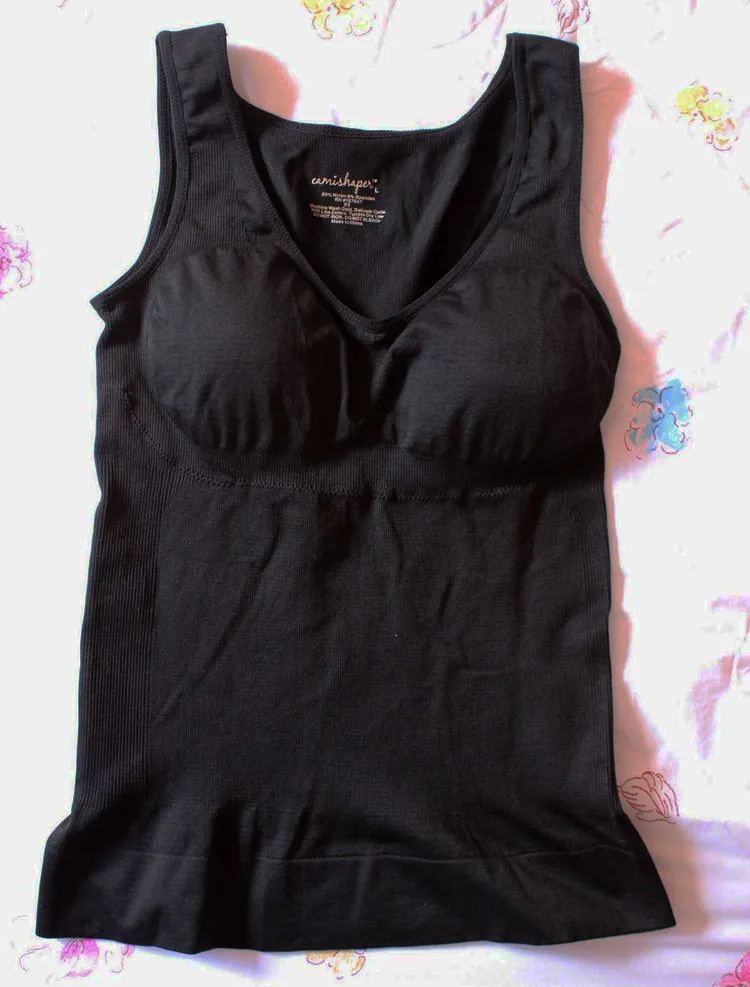 Майка Cami Shaper бесшовная для похудения майка из спандекса Женский моделирующий