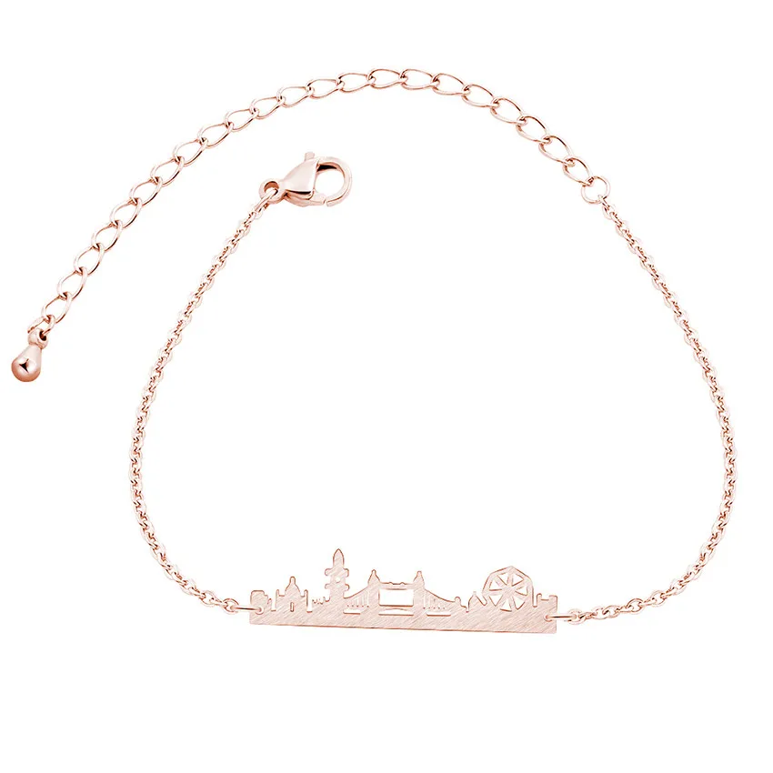 Браслеты в стиле бохо для женщин и мужчин модные браслеты из нержавеющей стали