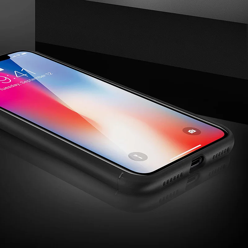 Luxury Magnetic Ring Stand Silicone Anti Shock Phone Case For iPhone X XS Max XR Cover Cases 8 7 6 6S Plus |