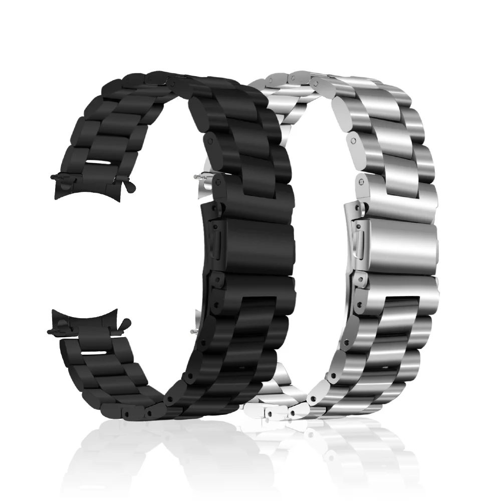 Ремешок совместимый с Samsung Gear S3 Band изогнутый металлический ремешок для Classic Frontier SM