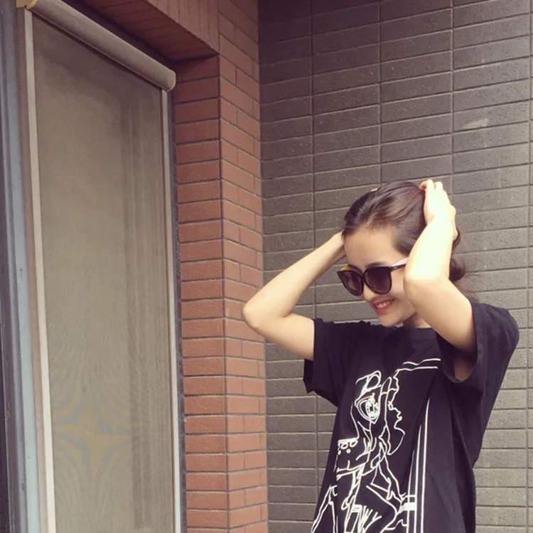 Новая модная футболка с абстрактным принтом унисекс рисунком оленя мужская