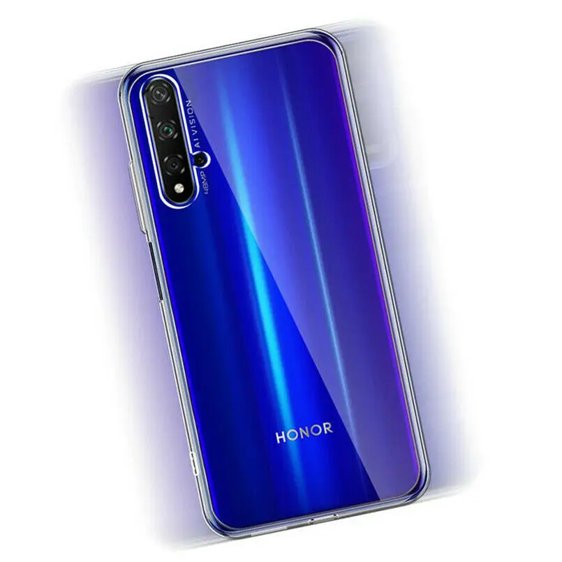 Для huawei Honor 20 Pro 20 Lite Honor 20i прозрачный силикон мягкий ТПУ Прозрачный задний бампер чехол для huawei Honor 20