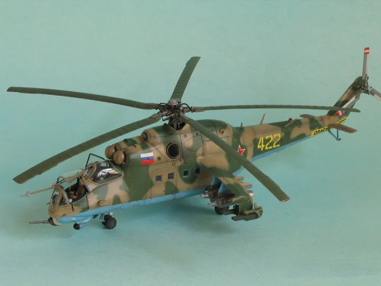 1:48 Россия MI 24P HIND F/MI 240 D вертолет военный собранные Самолеты Модель|assembly model|model