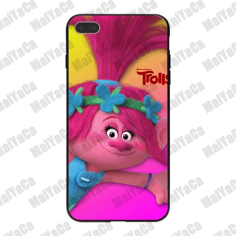 Чехол для телефона MaiYaCa Trolls Poppy Diy с красочным принтом из ТПУ iPhone 8 7 6 6S Plus X 10 5 5S SE 5C |