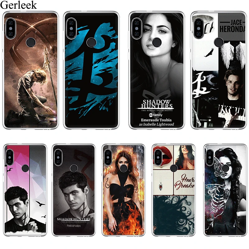 Чехол для телефона с американской серией ТВ Shadowhunters Xiaomi Mi 5 5S 6 8 SE A1 A2 5X 6X Lite Mix 2S F1