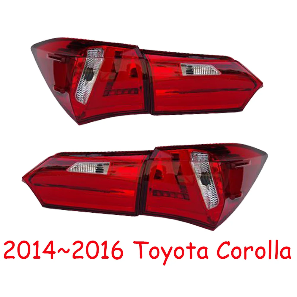 Один комплект автомобильных фар на бампер задние фары для Corolla 2014 2015 2016 года