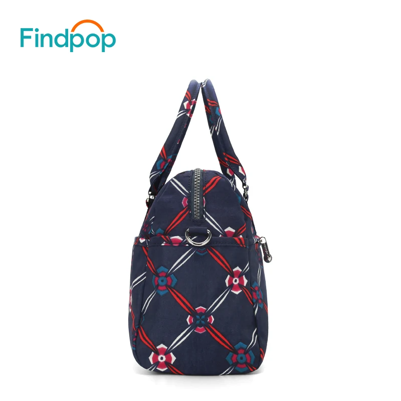 Findpop сумка на плечо с цветочным принтом для женщин 2018 модные повседневные сумки