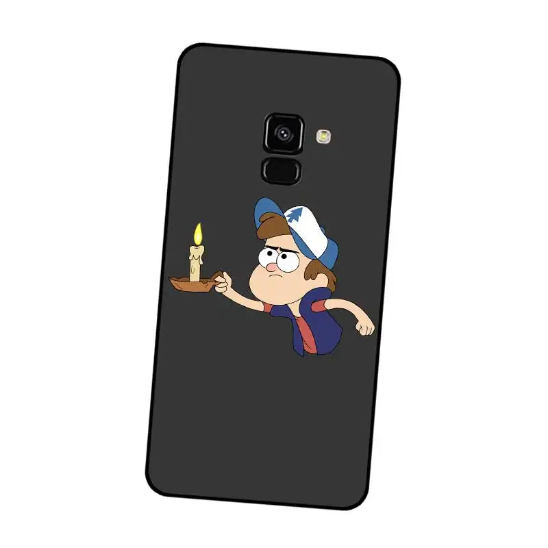 N328 Gravity Falls Cool Black Silicone Case Cover For Samsung Galaxy J2 J3 J4 J5 J6 J7 J8 Pro Plus Prime 2018 2017 |