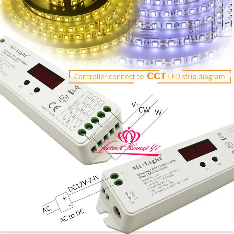 Светильник Mi 4 в 1 умный светодиодный контроллер Одноцветный RGB RGBW CCT контроллер|led