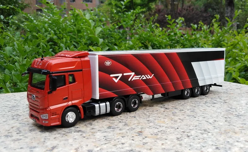 Изысканная Коллекционная модель из сплава подарок в масштабе 1:64 FAW J7 тяжелый