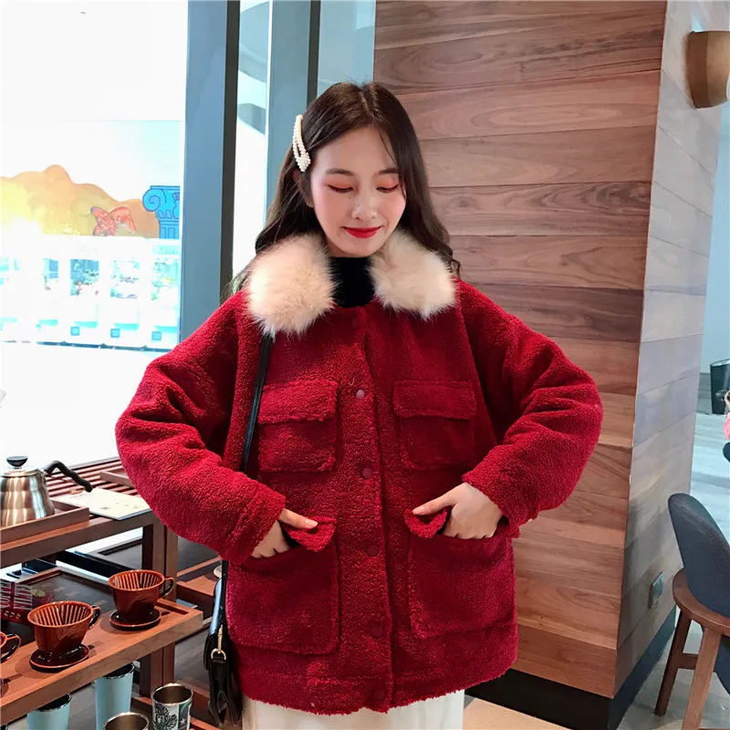 Chaquetas mujer invierno 2018 dames kleding плюс размеры утолщаются хлопок студент одежда Куртка