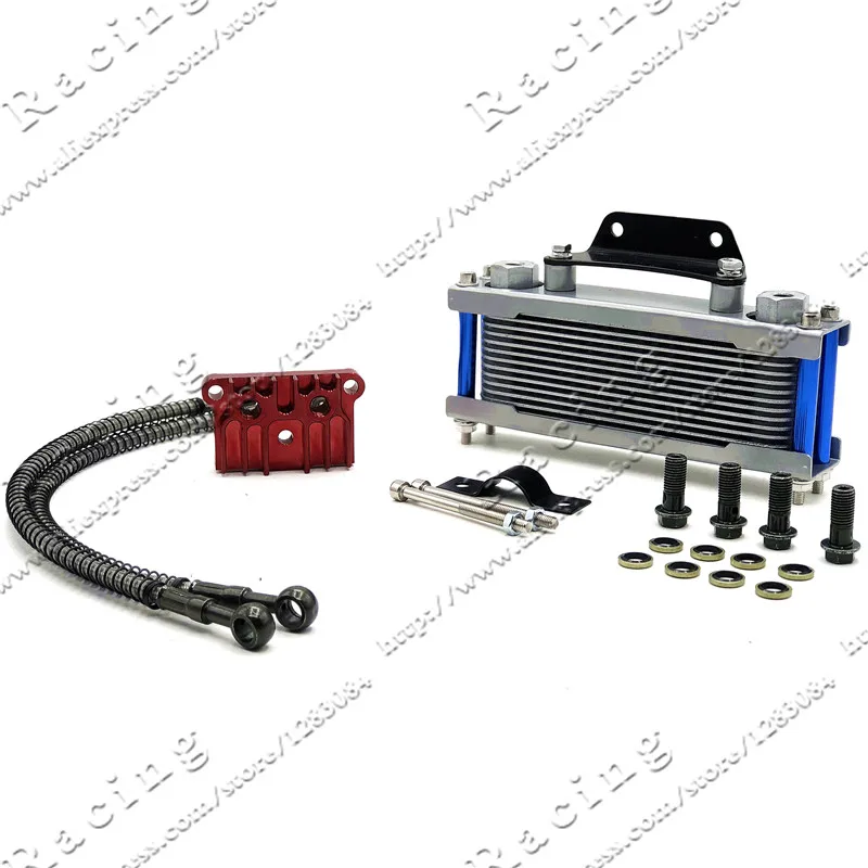 Масляный радиатор для zongshen lifan 140cc 150cc refires внедорожный мотоцикл алюминиевый сплав радиатор 125cc Грязь Яма обезьяна велосипед atv