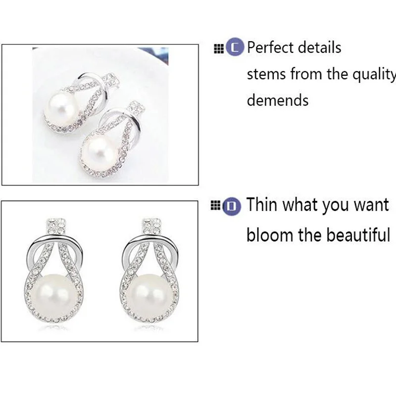 Модные трендовые круглые жемчужные серьги гвоздики женские классические