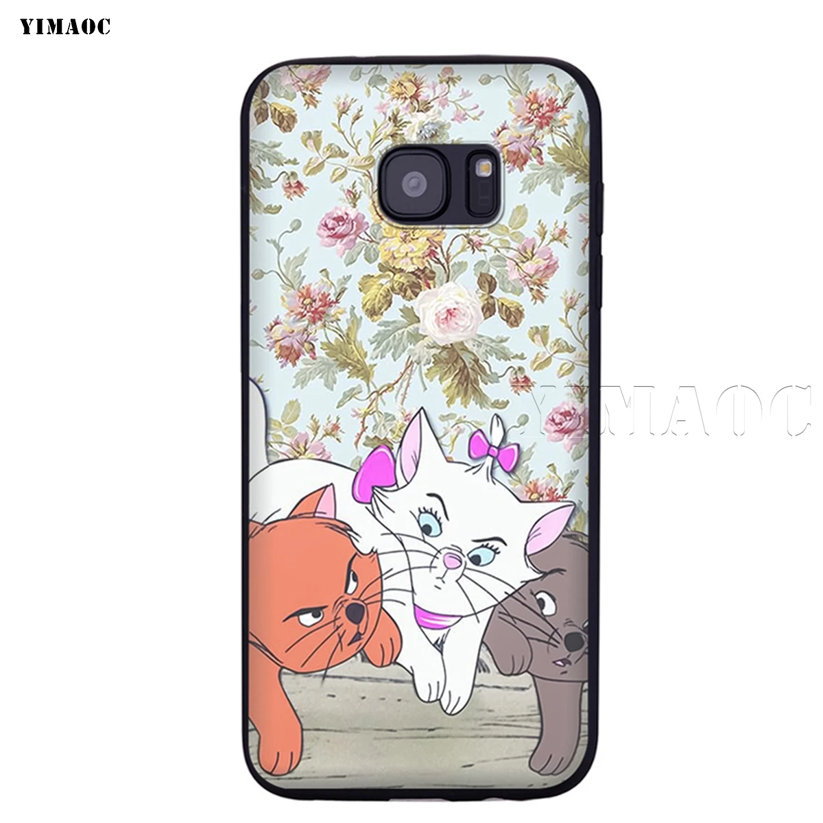 Мягкий силиконовый чехол YIMAOC Marie Aristocats для samsung Galaxy S6 S7 Edge S8 S9 Plus A3 A5 A6 Note 8 9 - Цвет: 4