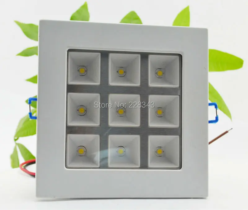 Бесплатная доставка Новый горячий ультра тонкий дизайн 9 Вт светодиодный