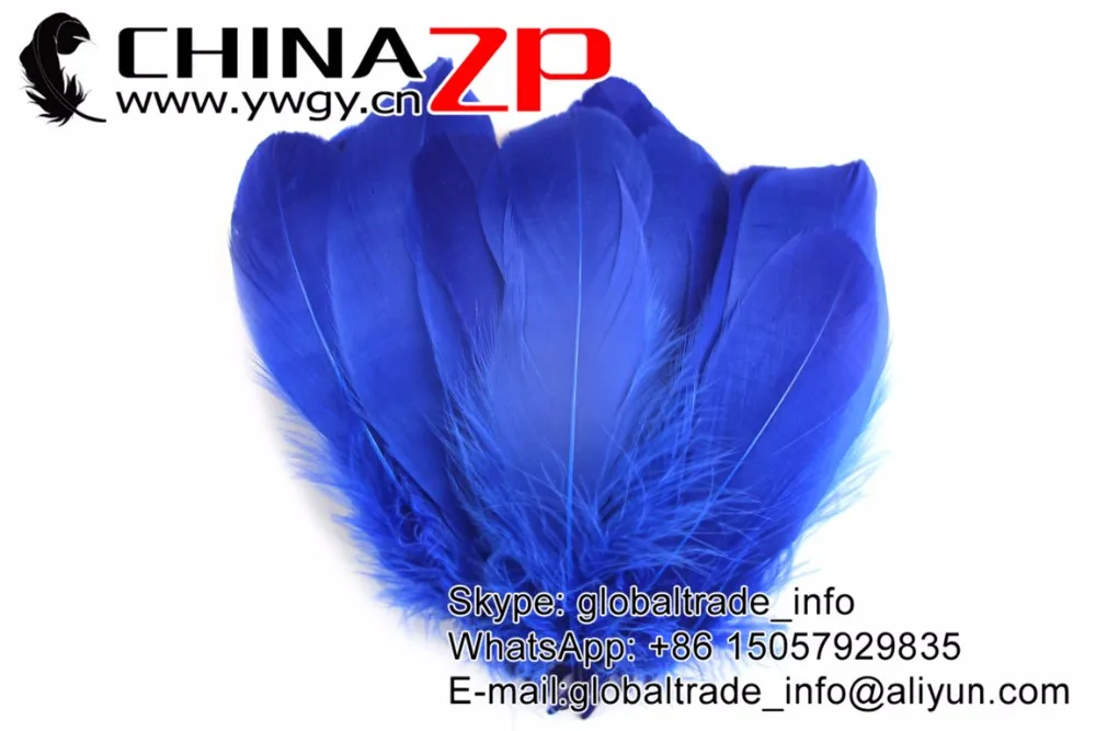 CHINAZP/200 шт./партия, 10-20 см, высокое качество, цвет королевский синий, красивый мягкий гусиный пух, перья для танцевальных костюмов