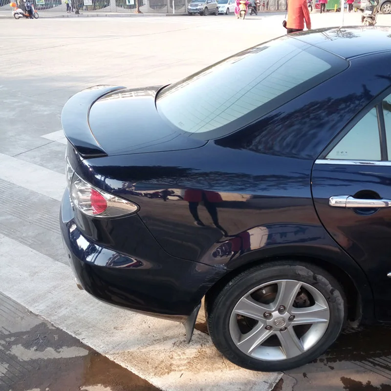 Декоративный спойлер для заднего багажника Mazda 6 2003-2011 из АБС-пластика |