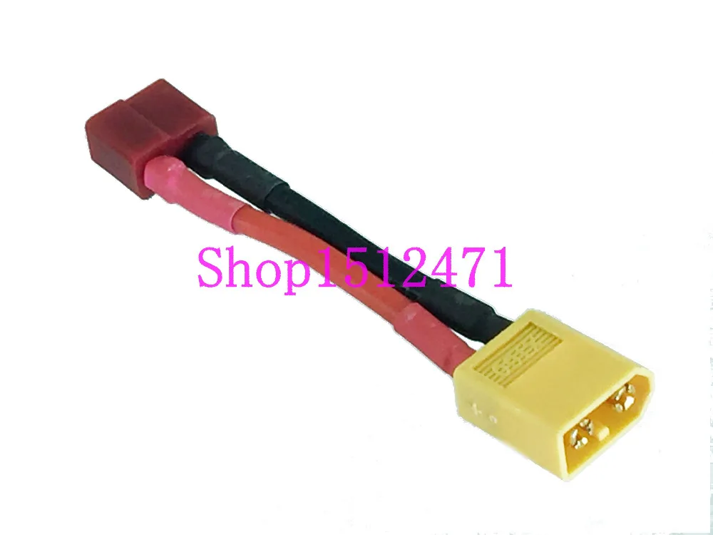 

XT60 штекер-гнездо Deans/T разъем/адаптер для модели RC 5 см 12AWG кабель