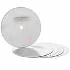 5 шт. 6 дюймов супер-тонкий отверстие для Бора 12 дюйма обод 0,33 мм Алмазное лезвие для пилы лезвие для резки диск для экономии в материале ювелирные изделия драгоценные камни агат