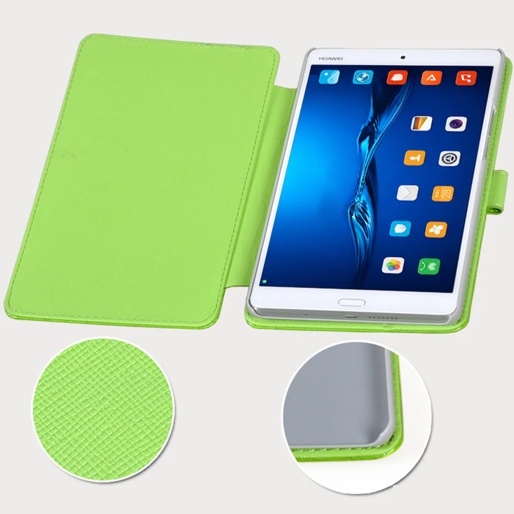 PU Leather Folding Folio Shell for Huawei MediaPad M3 8.4 BTV-W09 BTV-DL09 Docomo DTAB Compact D-01J Case Tablet | Компьютеры и офис
